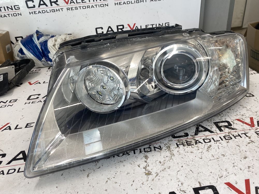 Фар фарове Audi A8 D3 S8 w12 facelift led far farove Ауди А8 Д3 С8