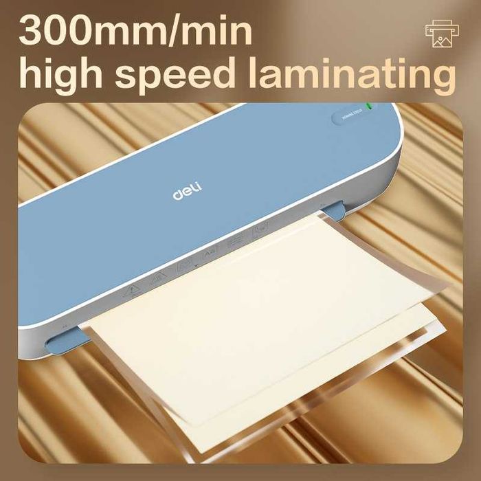 Ламинатор A4 Deli-ET111 белый Оригинал "Новинки" сезона )))