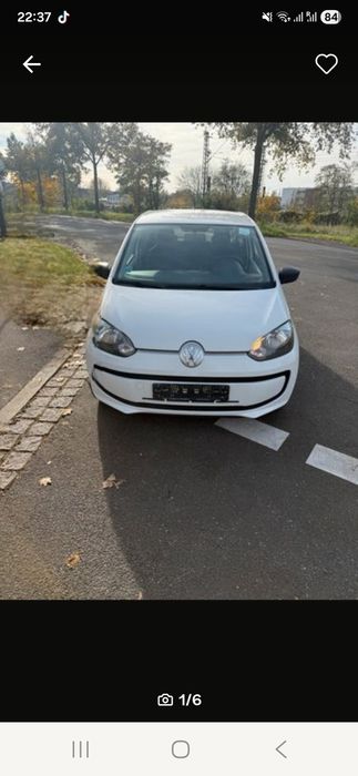 Vând VW up 2013 motor 1,0 benzina + Gaz