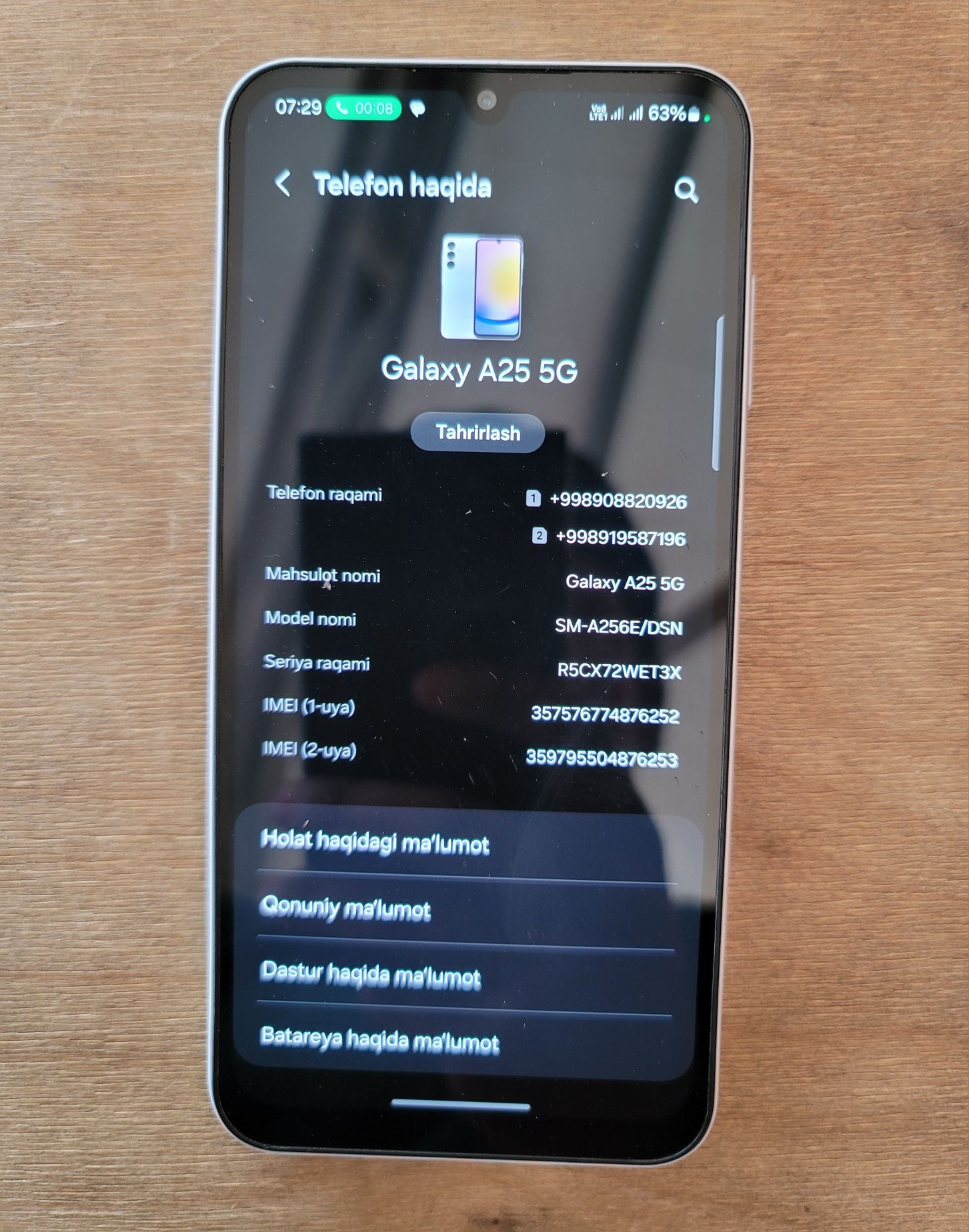 Samsung galaxy a25 5g