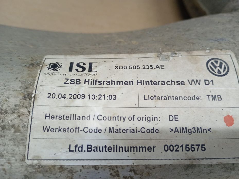 Punte spate Volkswagen Phaeton 1 (facelift) (2008 - 2010) (1219) CEXA