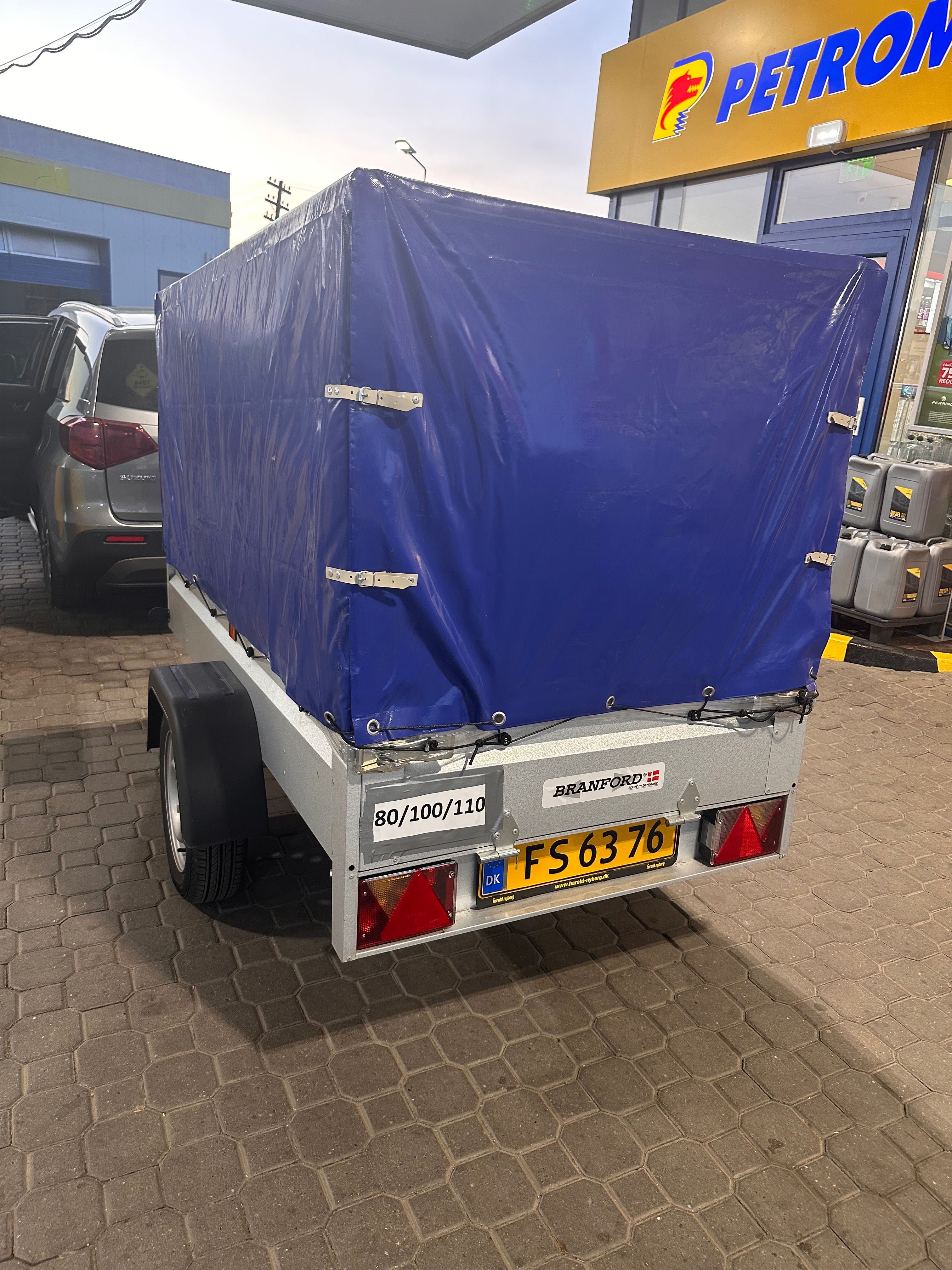 Remorcă 750kg nouă 2025