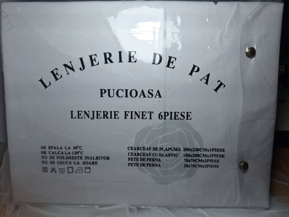 Lenjerie de pat Pucioasa