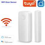 Senzor magnetic de securitate inteligent, Wifi, de usa, fereastra,
