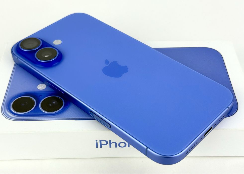 НОВ! Apple iPhone 16 256GB Ultramarine Гаранция!