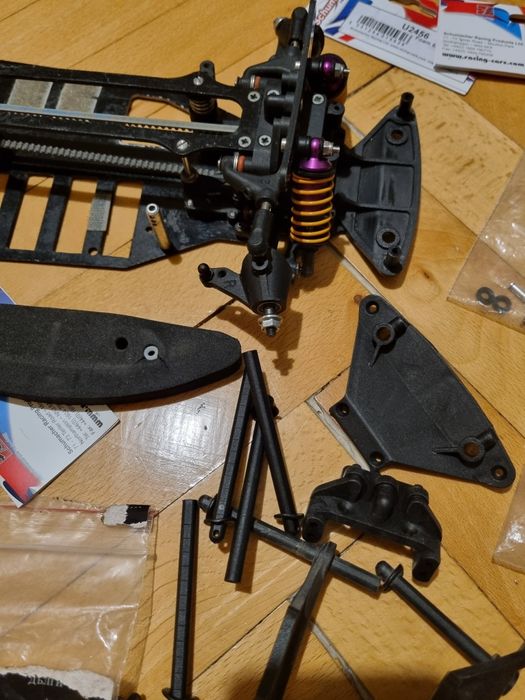 Части  rc thundrer tiger sparrowhawk shumaher mi1 hpi  racing  bullet