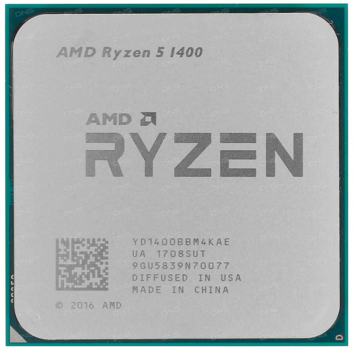 Процессор AMD Ryzen 5 1400 3,2/3,4GHz