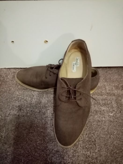 Pantofi dama piele naturala intoarsa