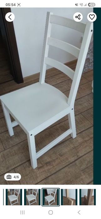 Set 6 scaune lemn masiv noi