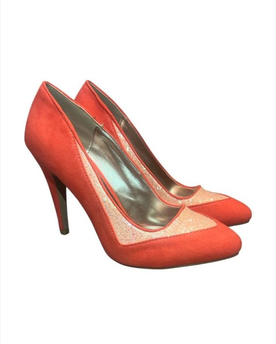 Pantofi Dama Stiletto Shay, Piele ecologica intoarsa