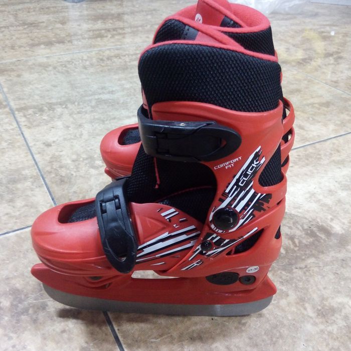 Детские раздвижные ледовые коньки