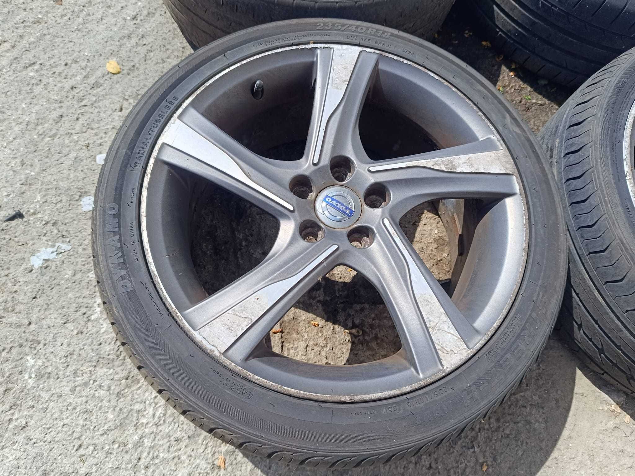 Jante IXION OEM VOLVO 5X108 cu anvelope cadou 235 40 R18