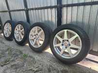 Set Jante de aliaj 5x114.3 R16 cu anvelope de iarnă Bridgestone
