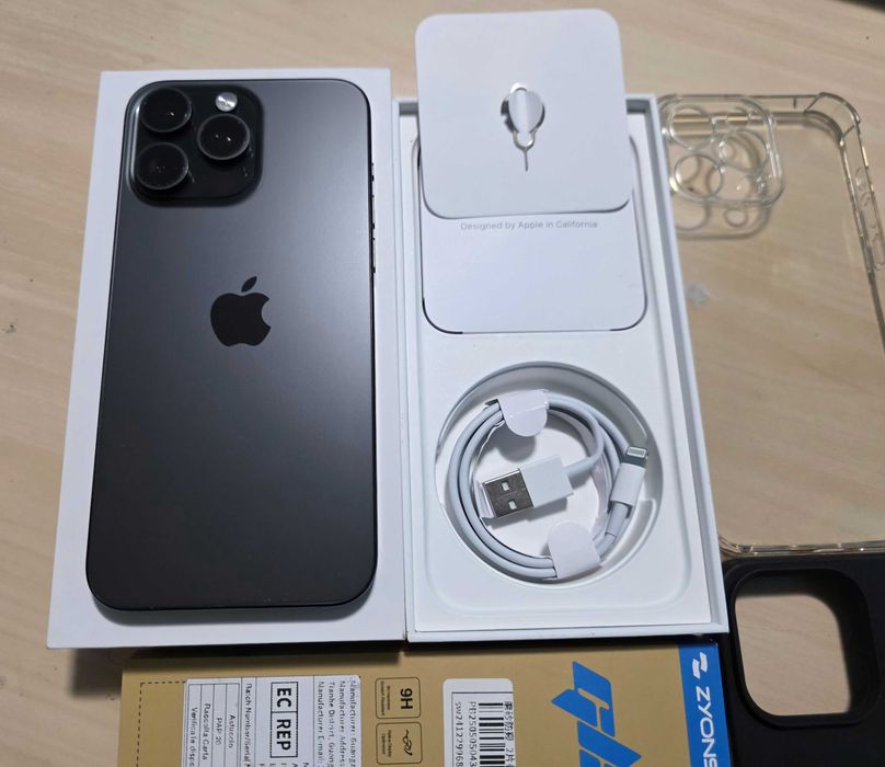 iPHONE 15 Pro Max,aspect de Nou !,funct.perfect !,pachet compl.+bonus