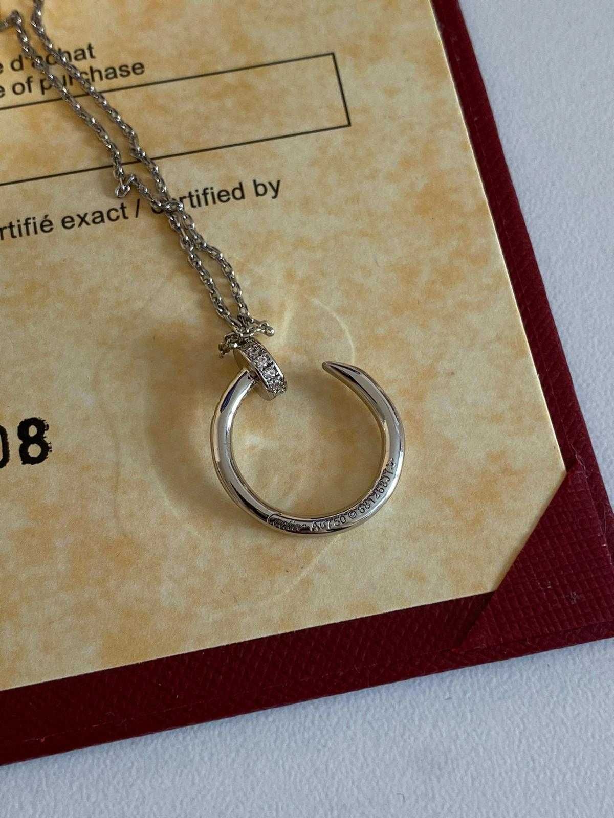 Colier Cartier Cui White Gold 18K Diamond