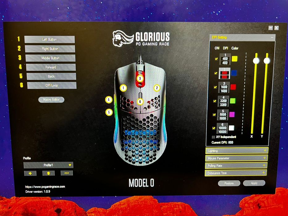 Продам мышку glorious model