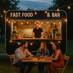 Rulota Fast Food & Bar de inchiriat pentru Petreceri. Nunti, Botezuri
