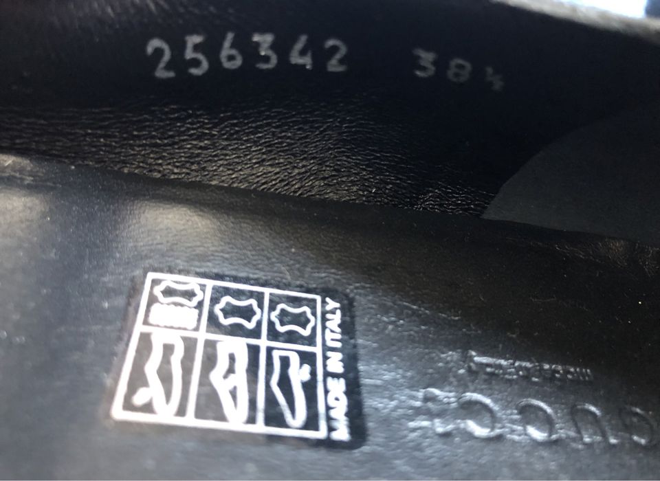 GUCCI дамски обувки /балеринки ОРИГИНАЛНИ - №39/25,5см