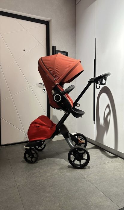 Stokke Explory limited edition цвет Бургунди На черной раме Оригинал!