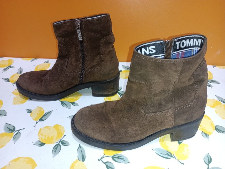 Tommy Jeans боти N 38 кожени - 35 лв