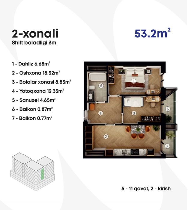 Ezgu Residence 2/5/12 новостройка Сергели Метро Узгариш кадастр бор