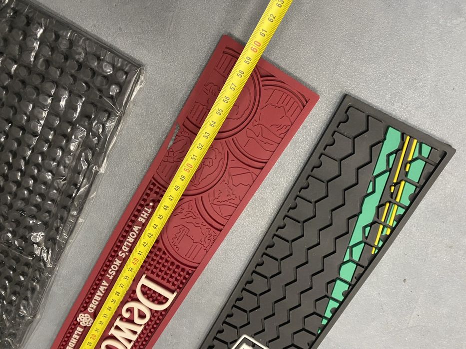 Стари рекламни подложки за чаши от гума бармат bar matt