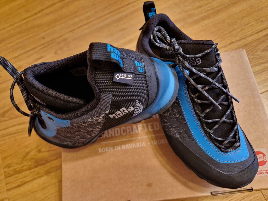 Ghete dama Hanwag Ferrata Goretex, masuri 37-40, salewa,scarpa,mammut