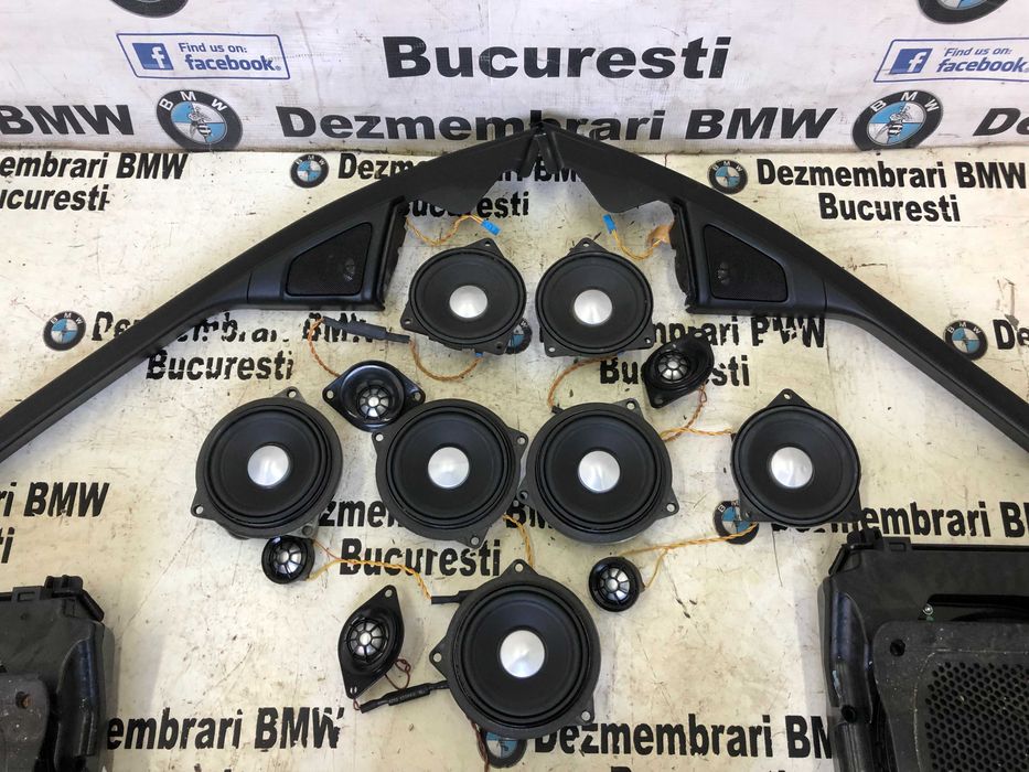 Sistem audio Top Hifi Logic 7 complet BMW F10 F11 F01 F30