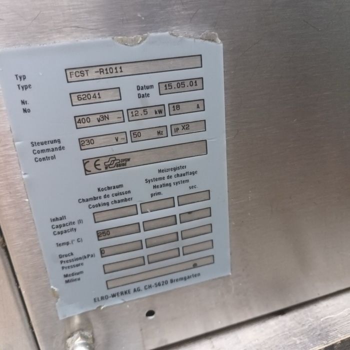 Конвектомат 10 тави elro 12.5 kw
