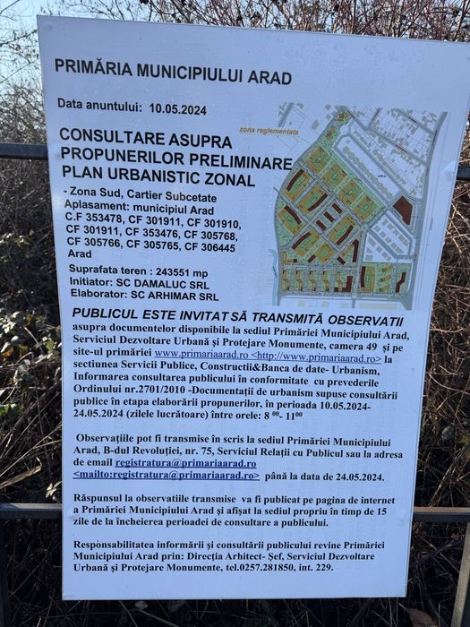 Teren intravilan de vanzare