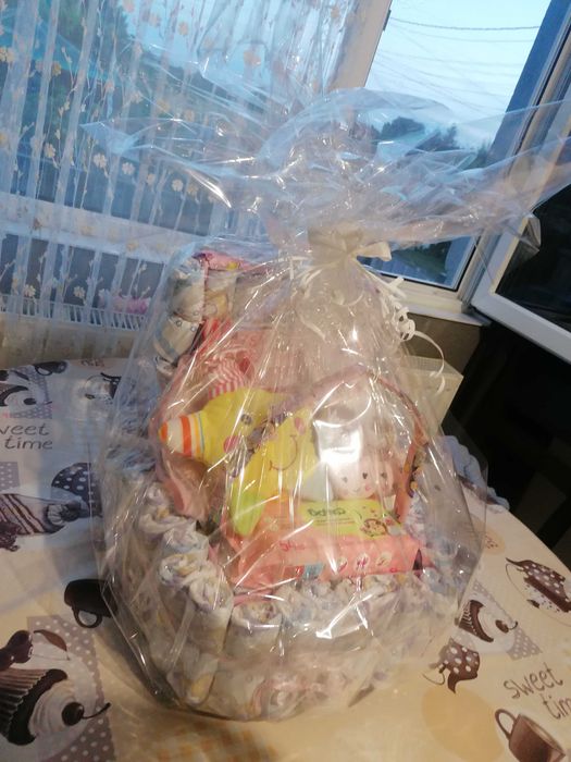 Количка от памперси