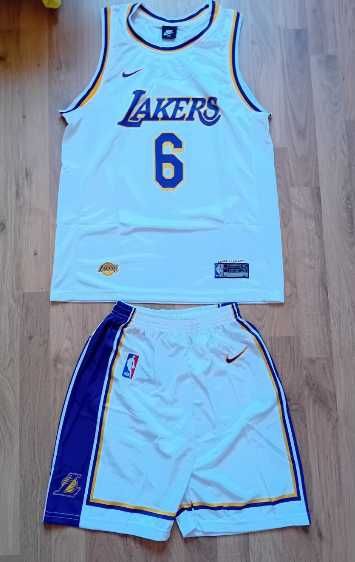 Чисто нов оригинален екип на Los Angelis Lakers - LeBron James