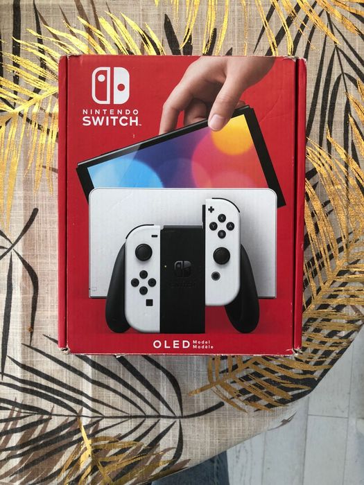 Nintendo Switch Oled Full Box + Controller Pro