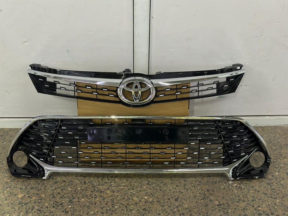 Решетка радиатор Camry 55 Exclusive Chrome