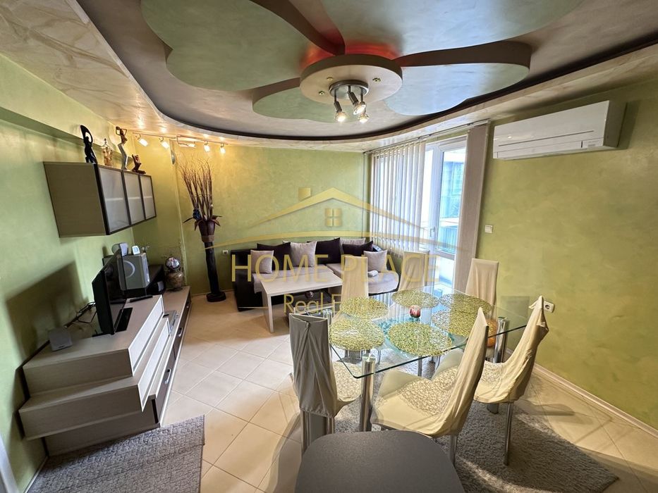 Дава се под наем Тристаен апартамент в Варна, Лятно кино Тракия - 70 кв.м за 510 € - Снимка #1