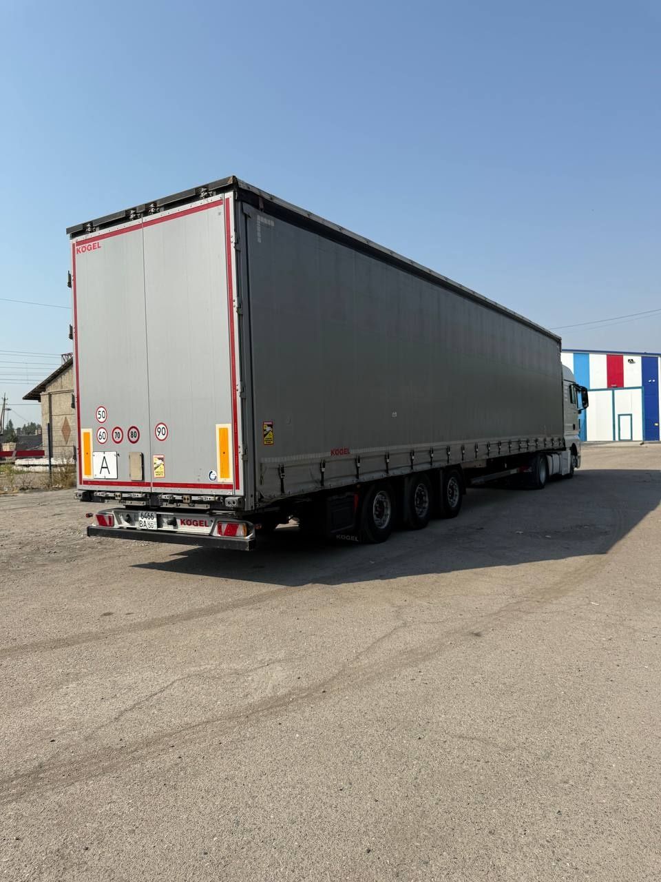MAN TGX EURO 6 + KOGEL прицеп саф мост лентайка сотилади