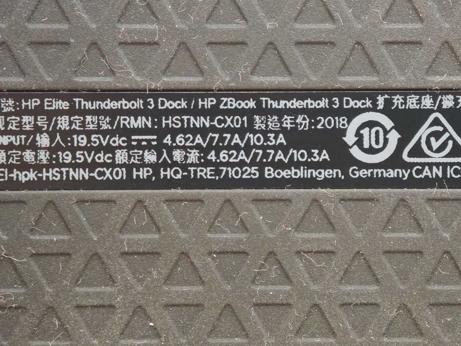 HP Elite 90W Thunderbolt 3 Dock (compatibil cu orice laptop)