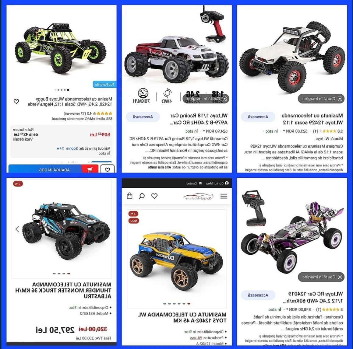 Repar Automodele cu Telecomanda Rc.Diverse modele.Astept Oferte!‼️