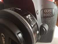 Canon 800D + canon 24mm f2.8 STM bonus bliț TTL