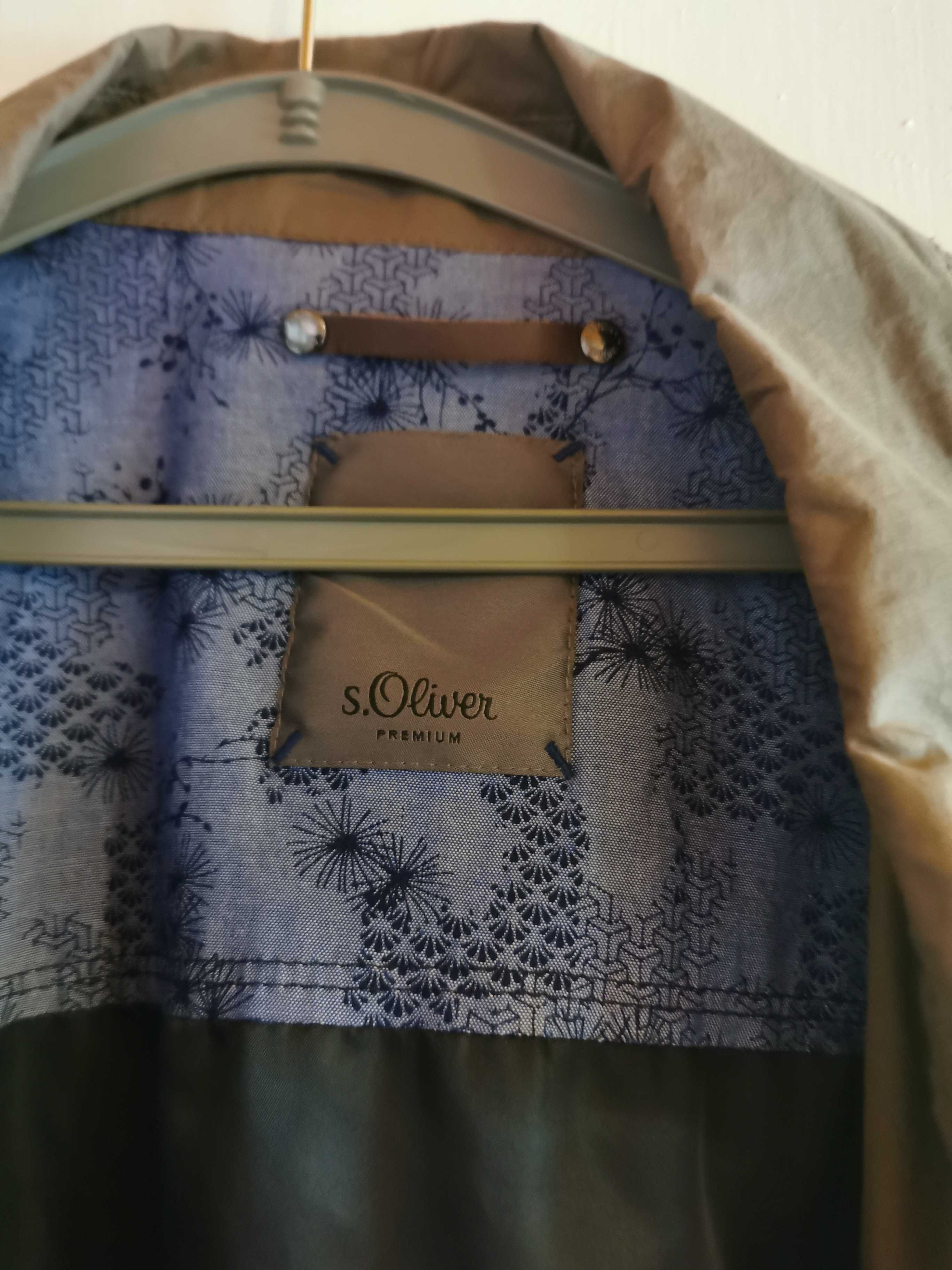 Мъжко тренч палто от s. Oliver Premium от Германия