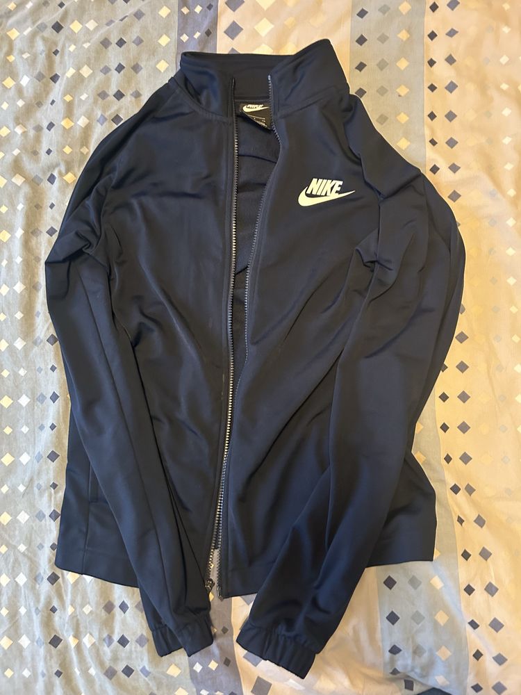 Nike синьо горнище с цип