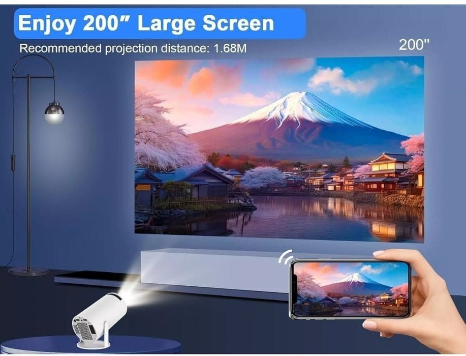 Videoproiector Portabil Smart 4K Ultra HD