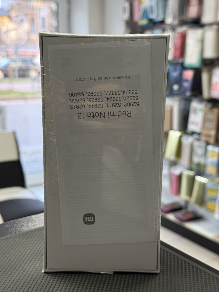 Xiaomi Redmi Note 13, Ice Blue, Midnight Black, Mint Green,128GB/6GB