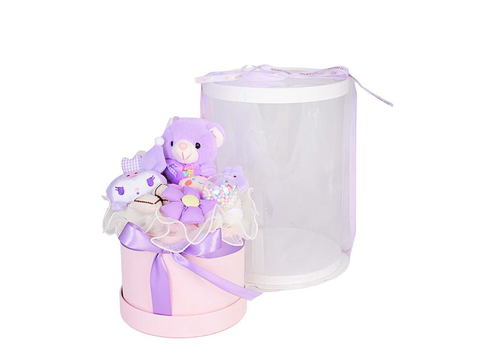 Подаръчна кутия играчки за дете Hello Kitty Kuromi, Плюшено мече