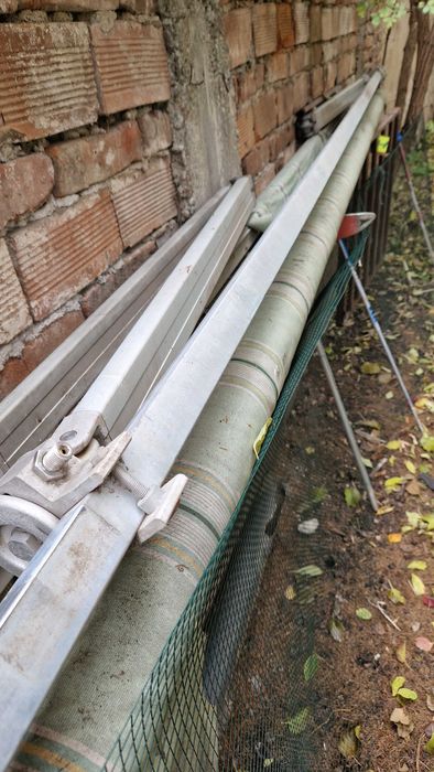 тента 350 см на 200см алуминиева здрава конструкция