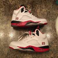 Air Jordan 5 Fire Red Black Tongue 2013