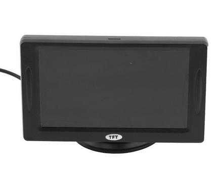4.3" TFT Цветен Монитор за 2 Камери за Кола DVD GPS Навигация Къмпинг