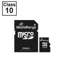 MediaRange Micro SD Memory Card / TF Карта Памет Class 10 + Adapter