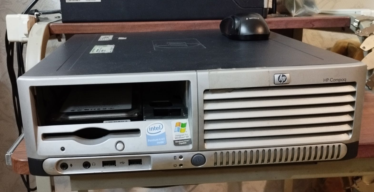 HP Compaq dc7600 SFF Pentium4 3GHz RAM4Gb HDD 80Gb компьютер