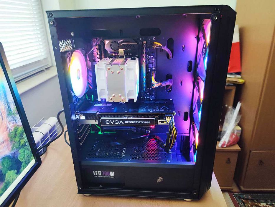 Геймърски компютър, 32gb Ram, 1080, Xeon 2697A V4, 960GB SSD